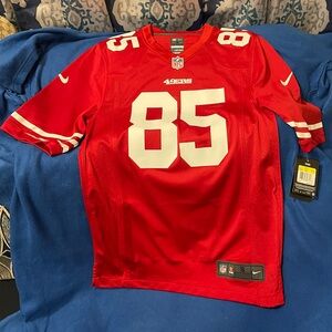 Vintage Vernon Davis 49ers Nike Jersey